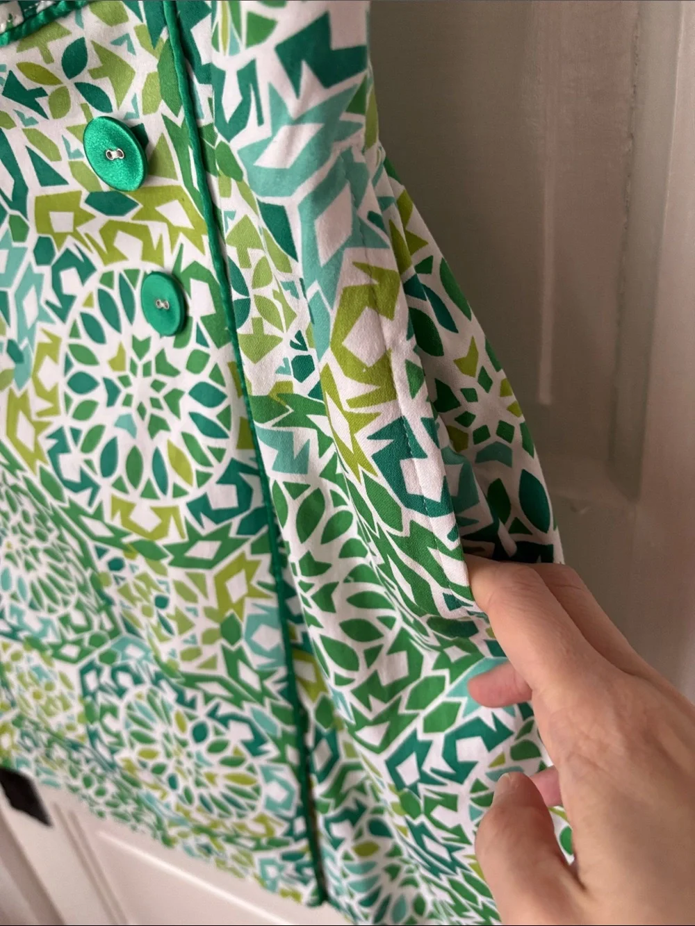 ALLYSON WHITMORE PRINTED  GOLF SKORT